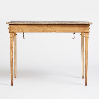 Konsolbord, Stockholmsarbete, 1700-talets slut, Sengustavianskt.