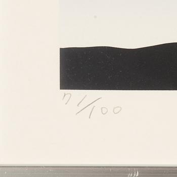 Sadamasa Motonaga, "Japanese Nobel Prize Winners" Complete portfolio with 5 colour screenprints.