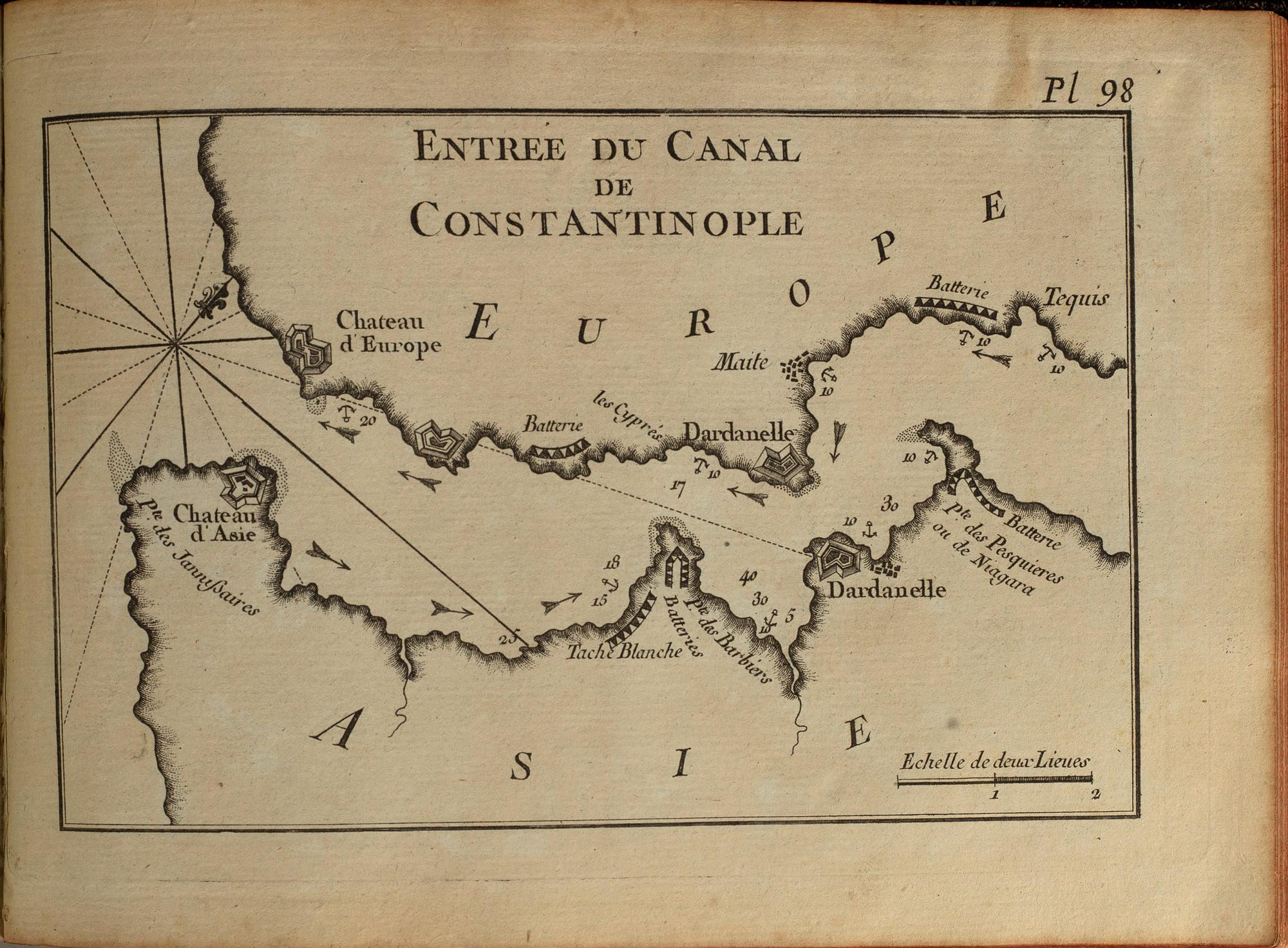 BOOK - JOSEPH ROUX 'Receuil Des Principaux Plans des Ports, et Rades de la Mer Mediterranée....', Marseille 1764.