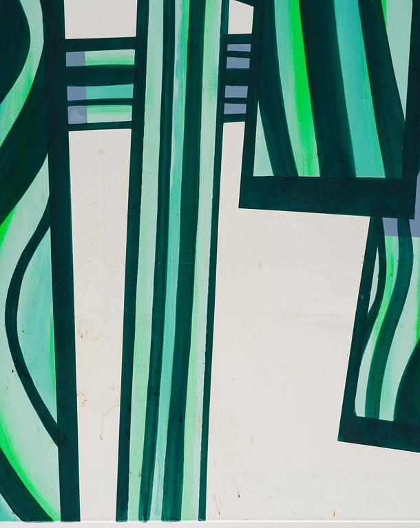 Thomas Elovsson, "Green Barricade".