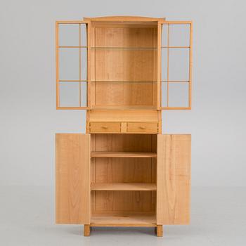 JAMES KRENOV, a cherry wood 'Pagoda' cabinet from 1971. Signed with monogram JK.