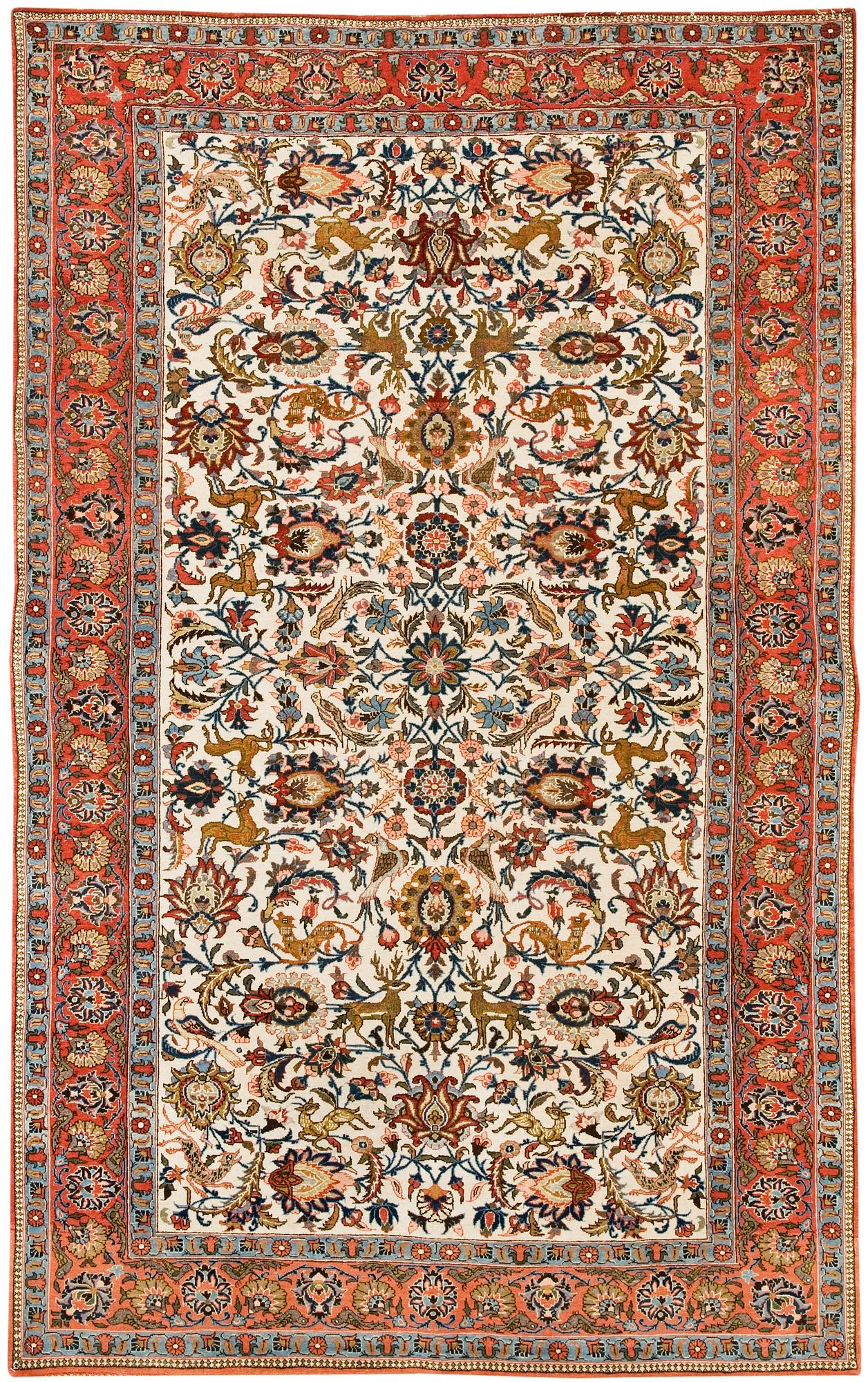 SEMIANTIK GHOM PART SILK. 220,5 x 136 cm.