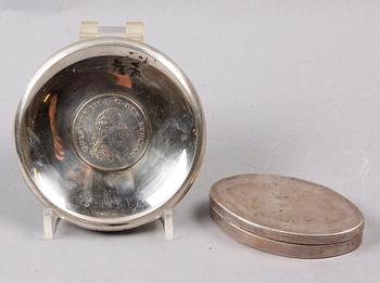 PARTI SILVER, 2 delar, bl a WA Bolin, 1810-1941.