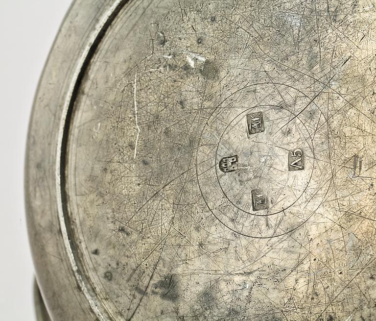 GRÖTTERRIN, tenn, Mathias Norling, Jönköping, 1855.