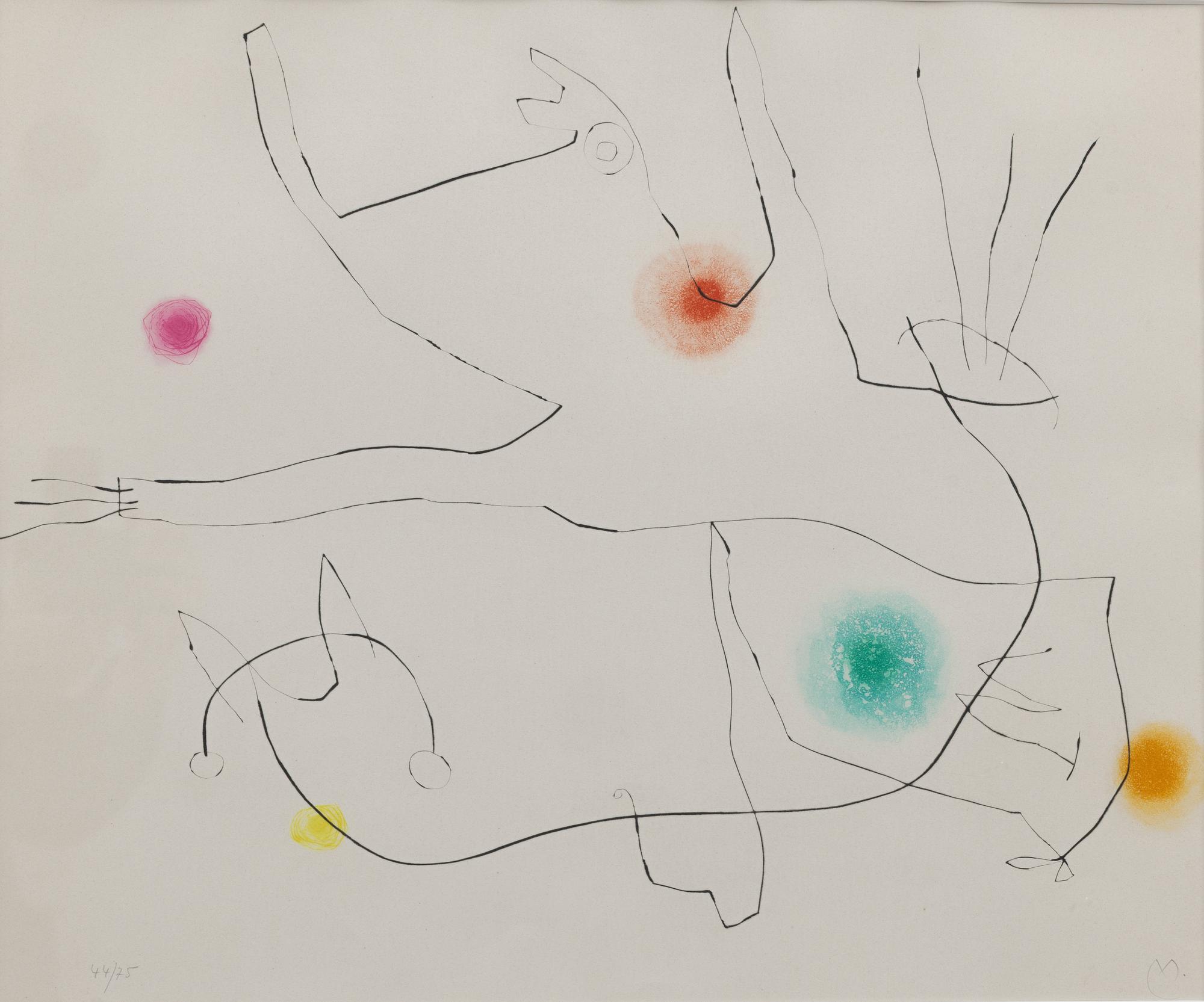 Joan Miró, utan tiel.