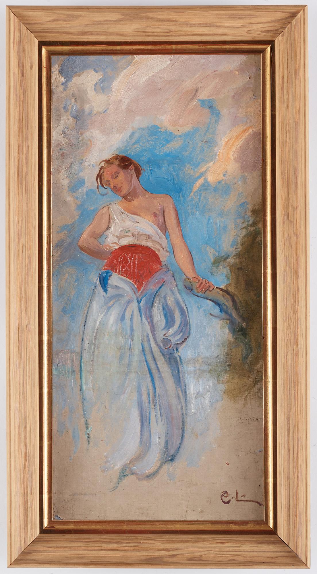 Carl Larsson, Stående kvinna.