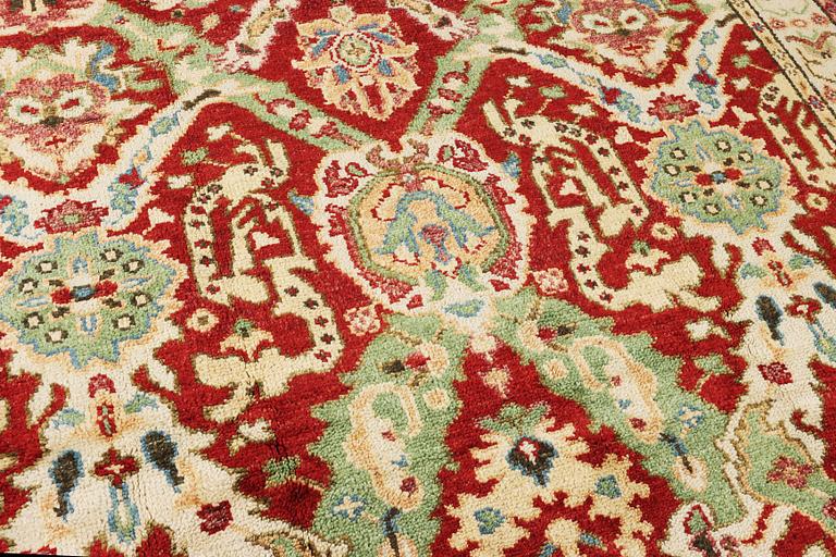 A Mamluk carpet, c. 316 x 242 cm.