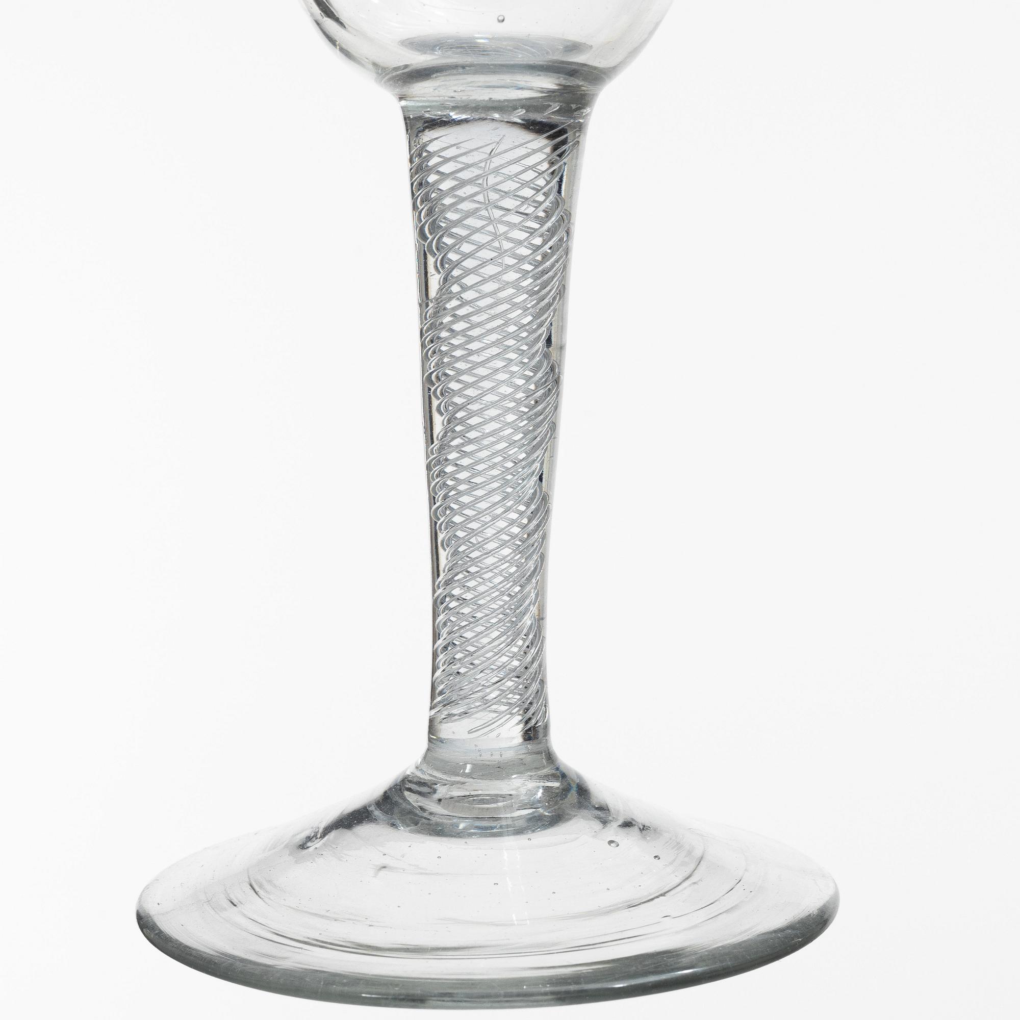 Wine glasses, 5 pcs, circa 1900.