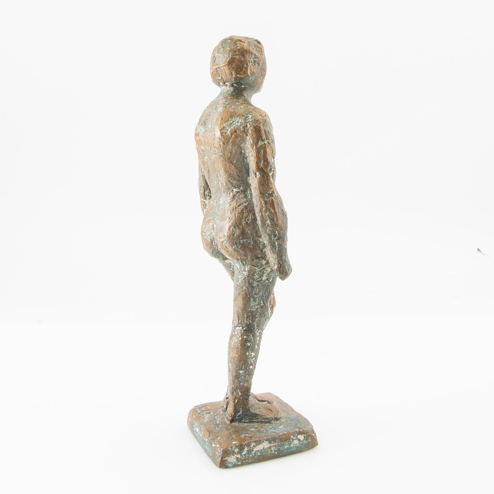 Erik Persson, sculpture Standing miodell.