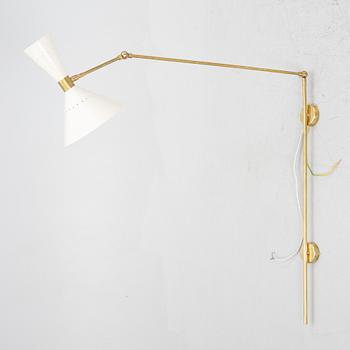 Vägglampa, sannolikt "Artiglio Butterfly", Luci Srl, Parma, Italien, samtida.