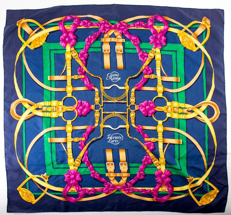 Hermès, scarf, "Grand Manège".