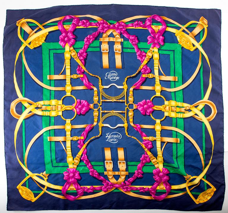 Hermès, scarf, "Grand Manège".