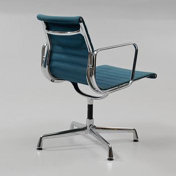 SKRIVBORDSSTOL, "Aluminium group 116", Charles & Ray Eames, modellen formgiven år 1958.