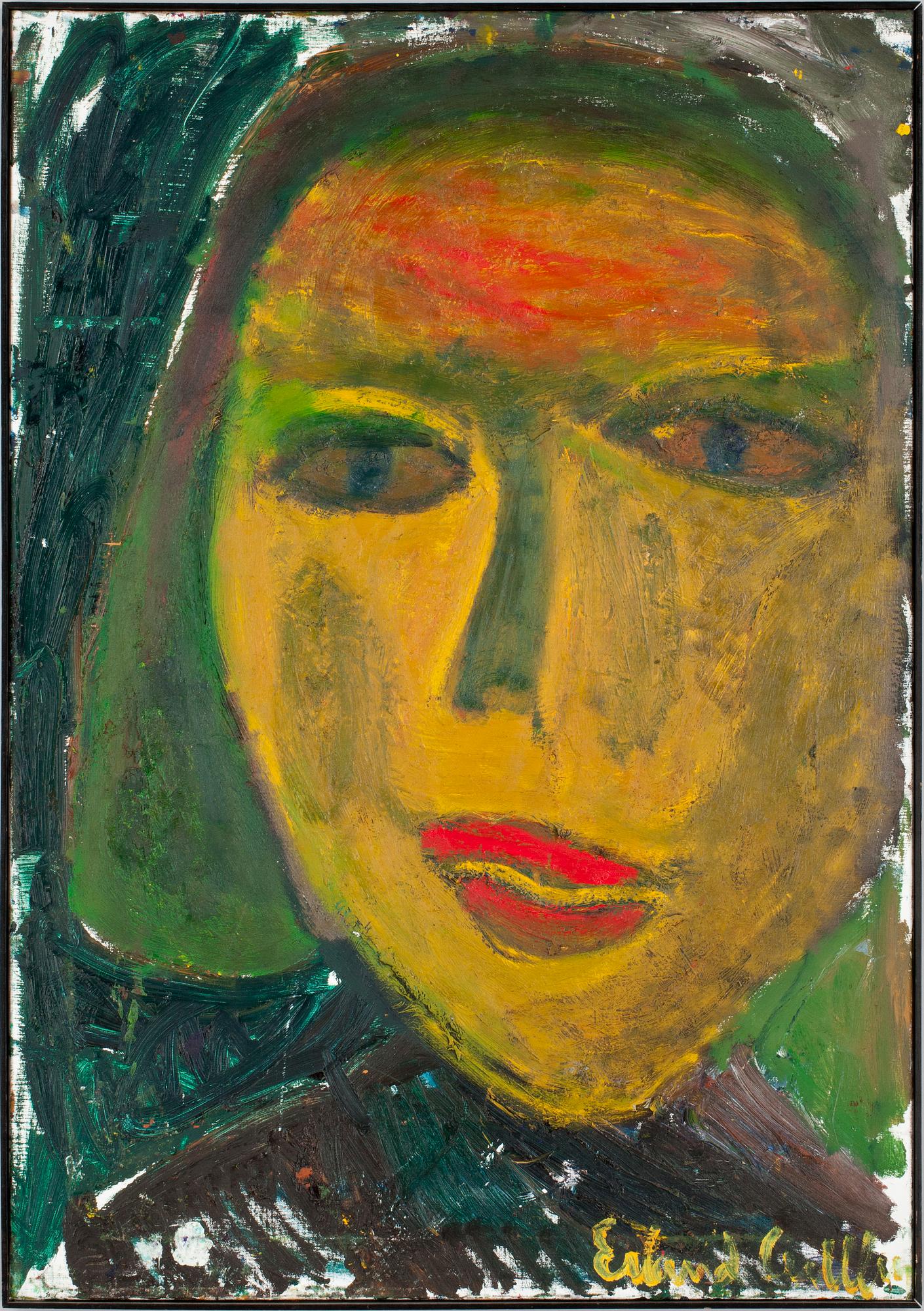 ERLAND CULLBERG, olja på duk. Sign.