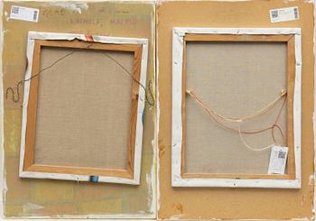 Bertil Warnolf, ‘Hole in the Wall’ and untitled.