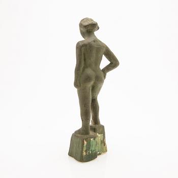 Sigge Berggren, Sculpture, female figure.
