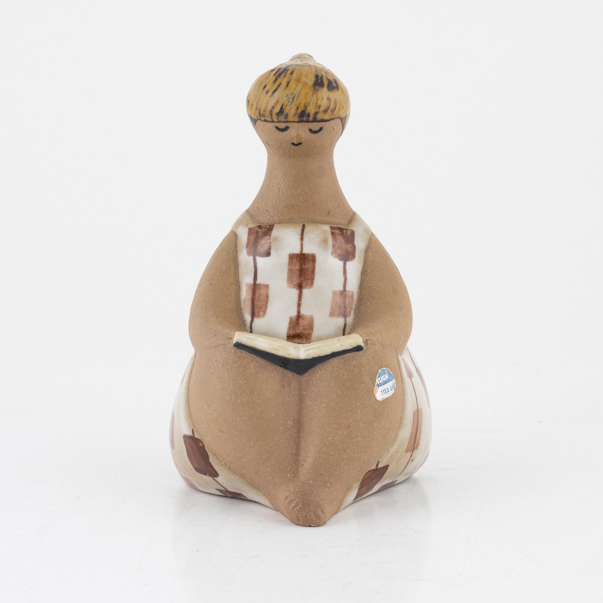 Lisa Larson, figurin, "Charlotta", Gustavsberg.