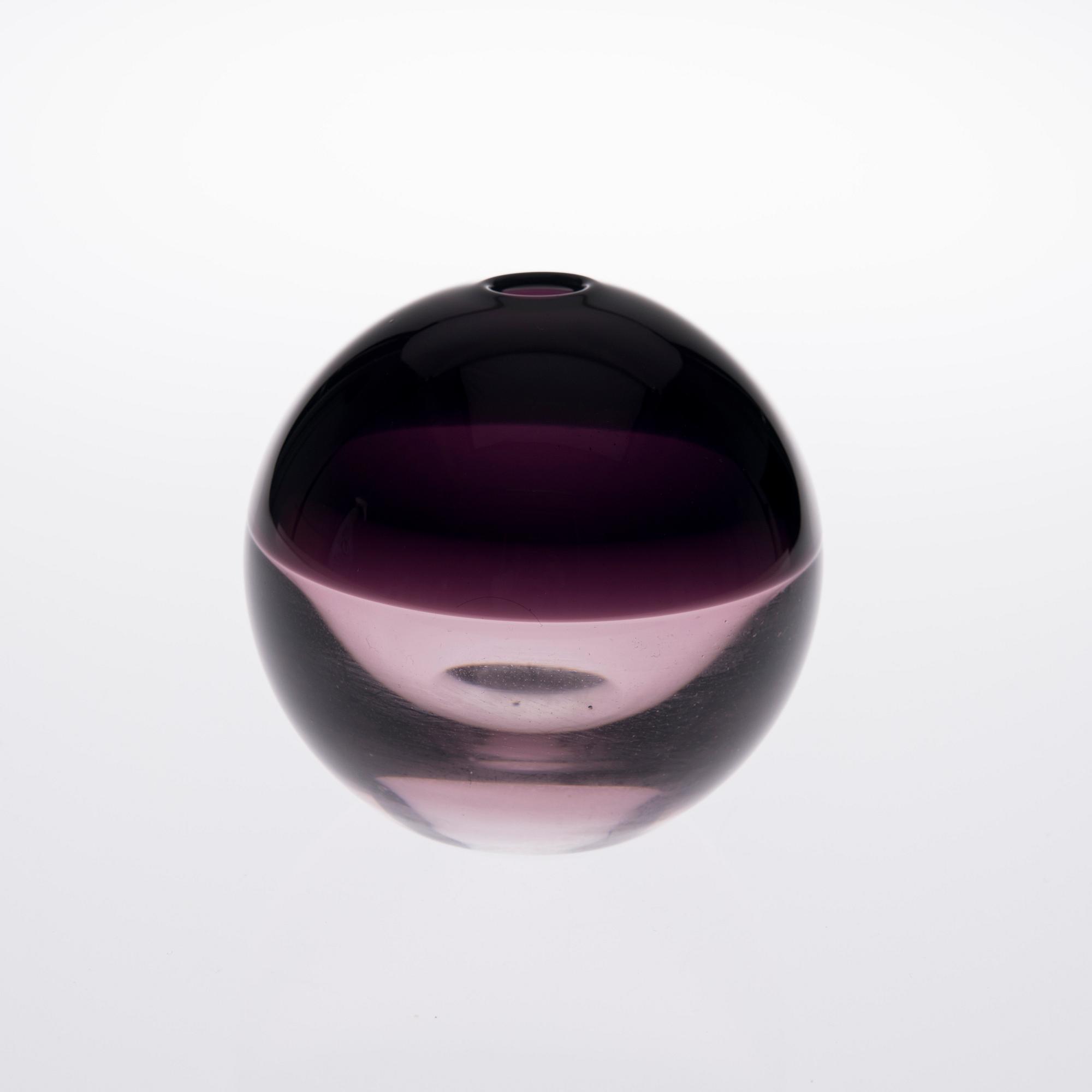 TIMO SARPANEVA, SKULPTUR, glas, "Tantrapallo", signerad Timo Sarpaneva Iittala -56.