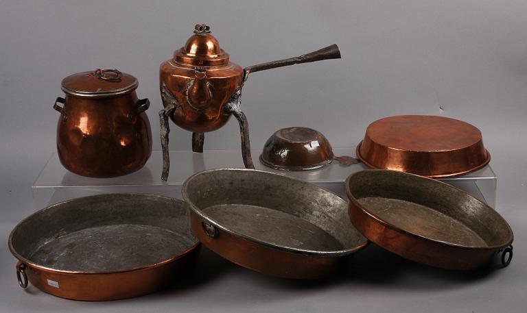 PARTI KOPPAR, 16 delar, 1800-tal.