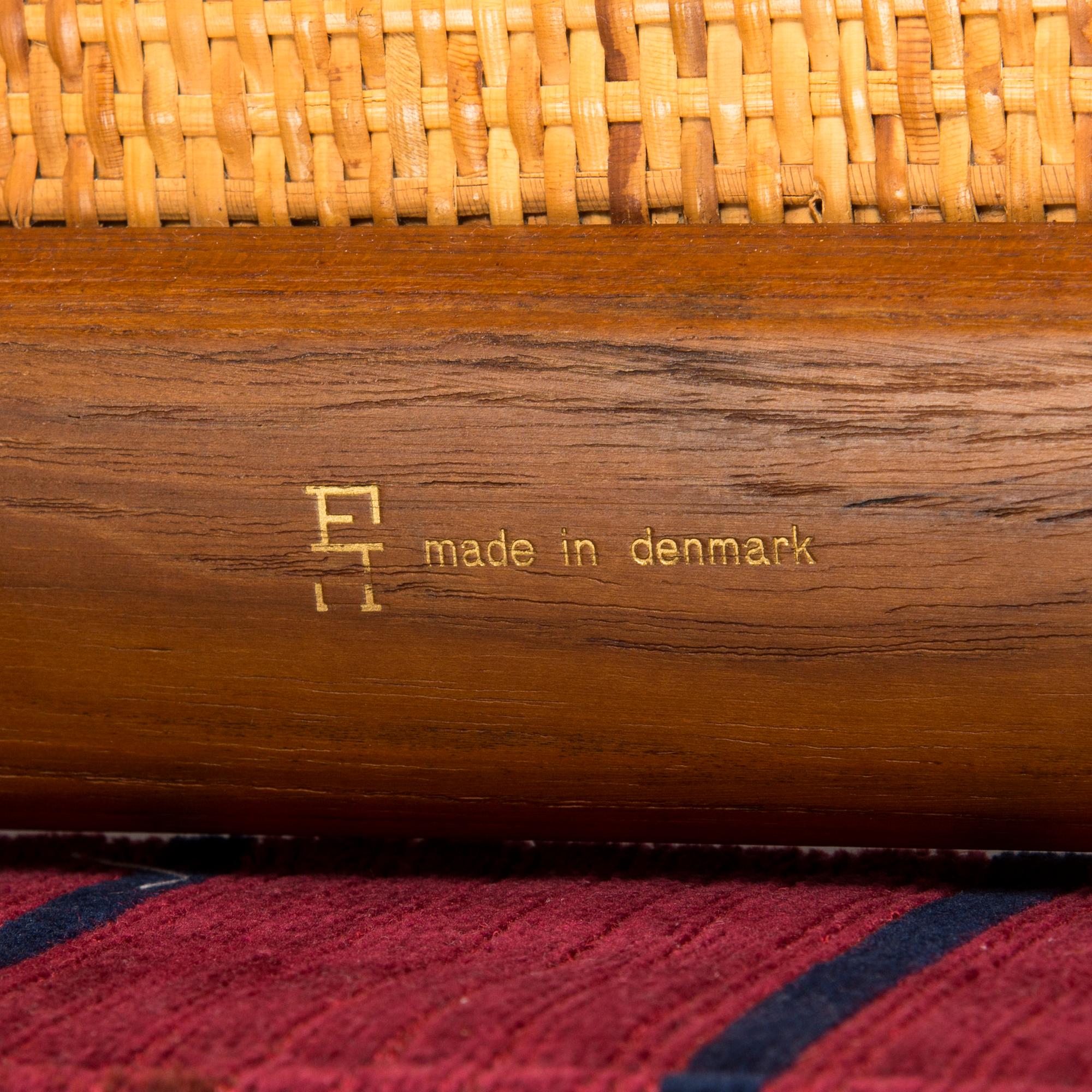Peter Hvidt & Orla Mølgaard Nielsen, a mid-20th century sofa/daybed, France & Son, Denmark.