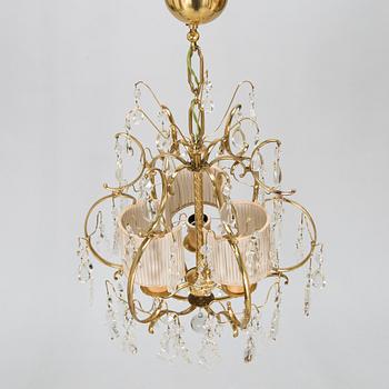 Paavo Tynell, a mid-20th century '1457/3' chandelier for Idman.