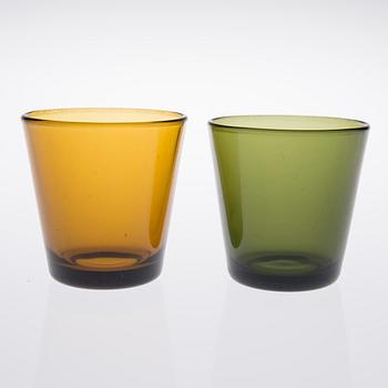 DRICKSGLAS, 6 st, "Kartio", Kaj Franck.