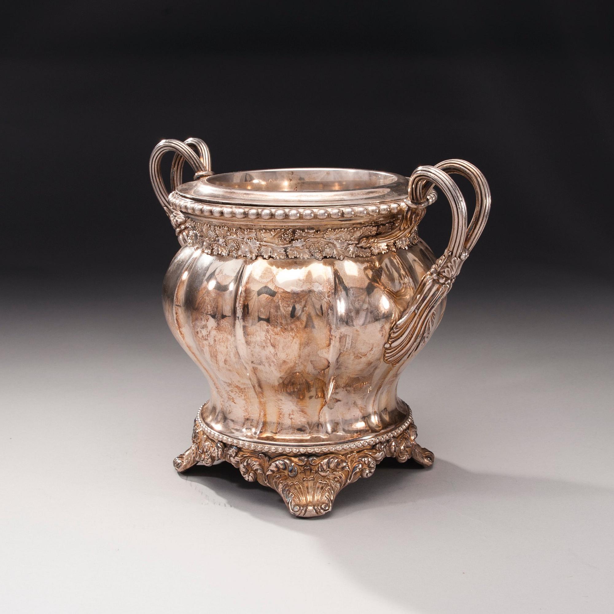 A CHAMPAGNE COOLER.