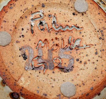 VASER, 3 st, stengods, bl.a. Rolf Palm, Mölle, sign.