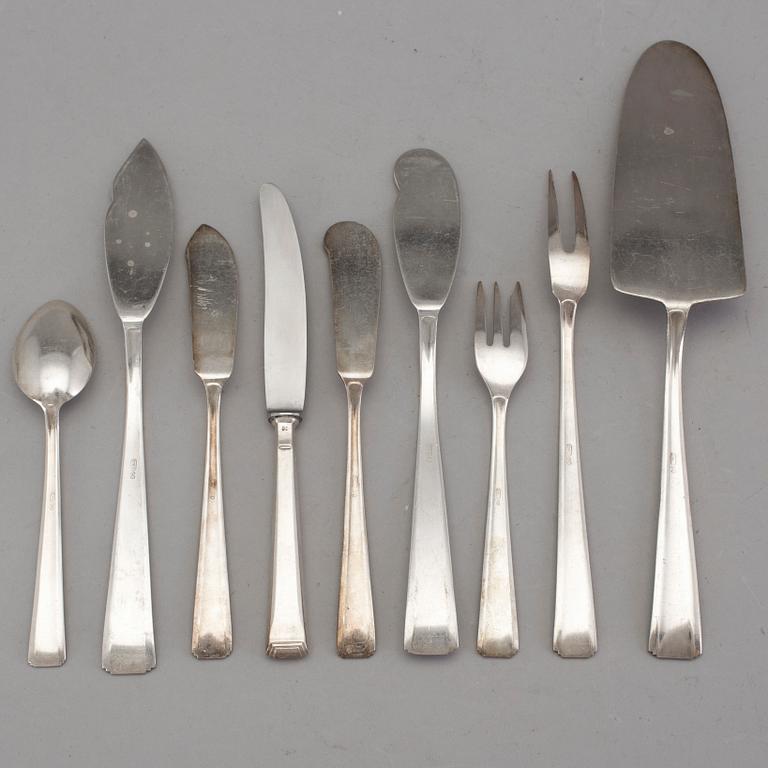 BESTICK, 144 delar, nysilver, Solingen Oka, Tyskland, 1900-talets mitt.