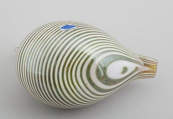 FIGUR, glas, Oiva Toikka, Nuutajärvi, signerad.
