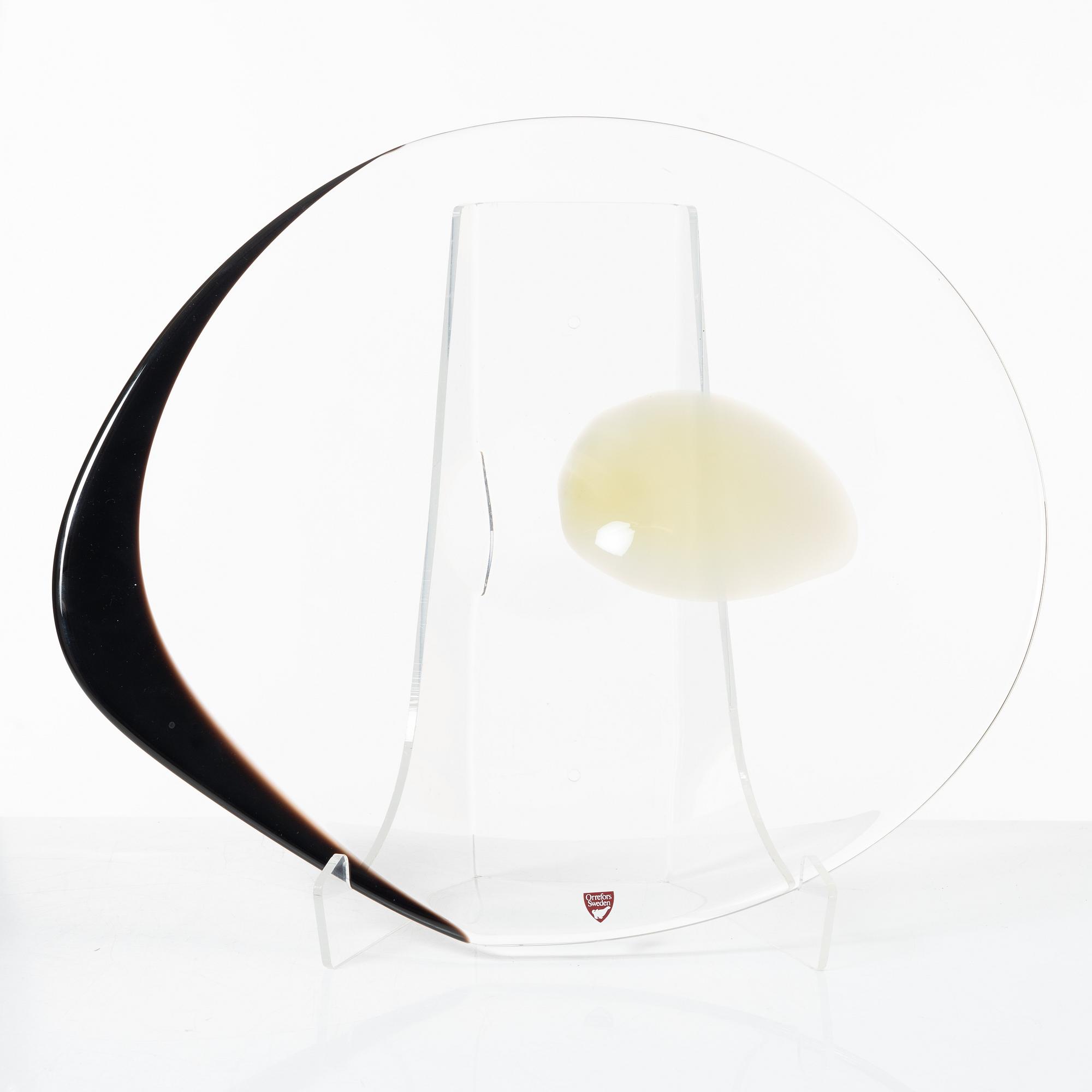 Mats Borgström, glass, Orrefors.