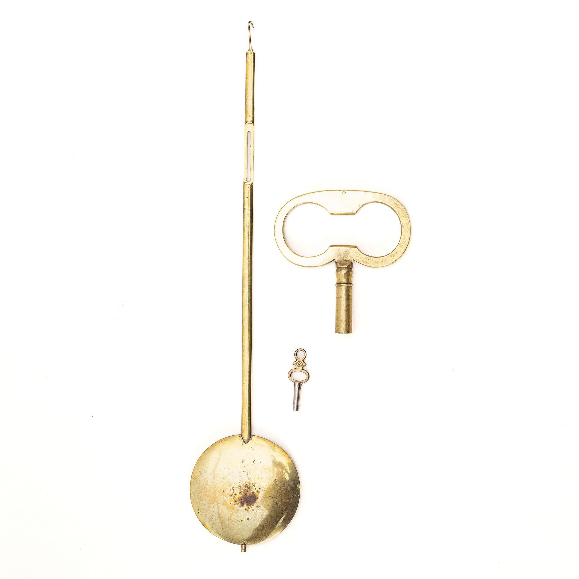 A Late Gustavian Wall clock, by Anders Lundstedt (watchmaker in Stockholm 1786–1820).