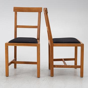 Chairs 6 pcs, All in wood, period,