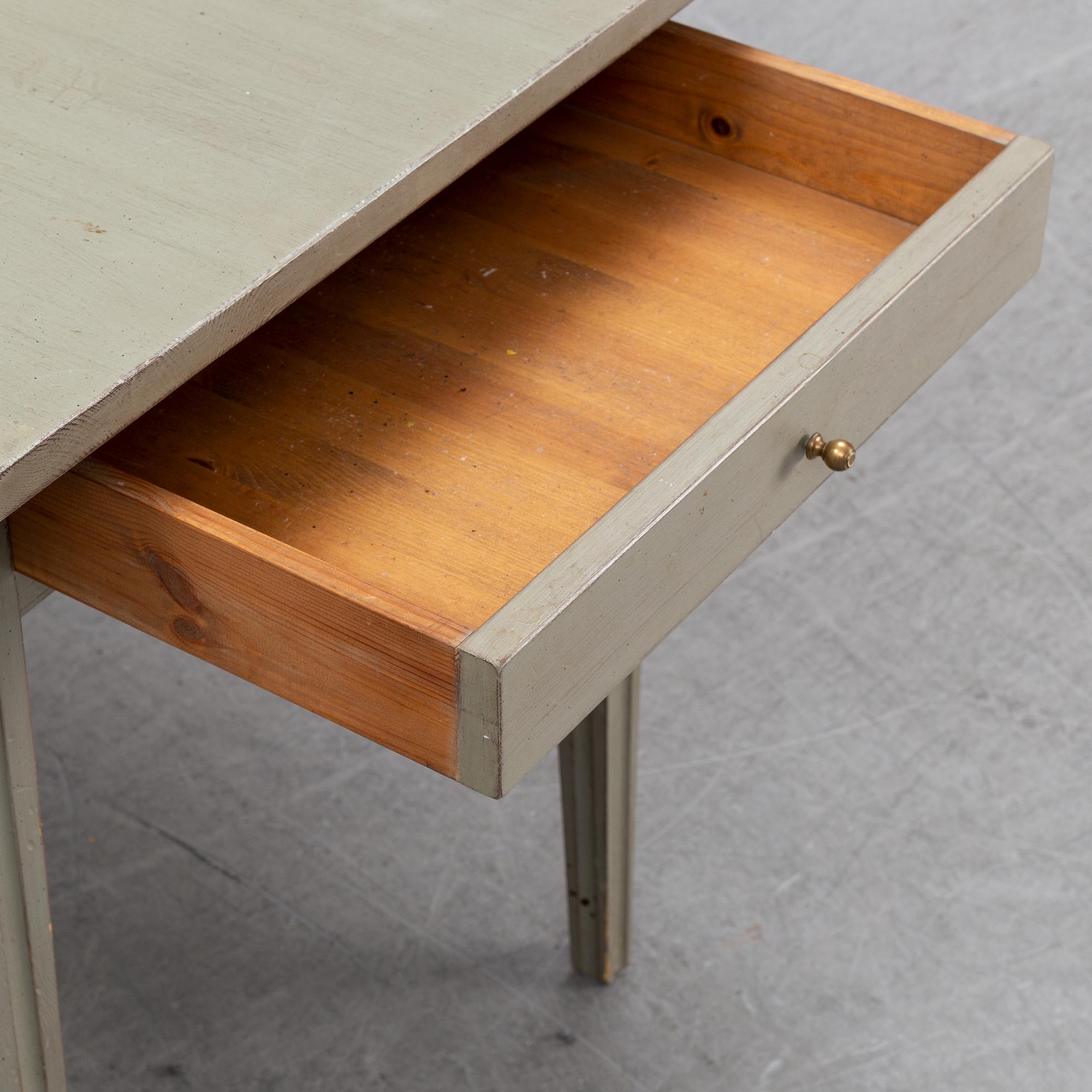 An 'Alunda' drop leaf table from Ikea, 1990's.