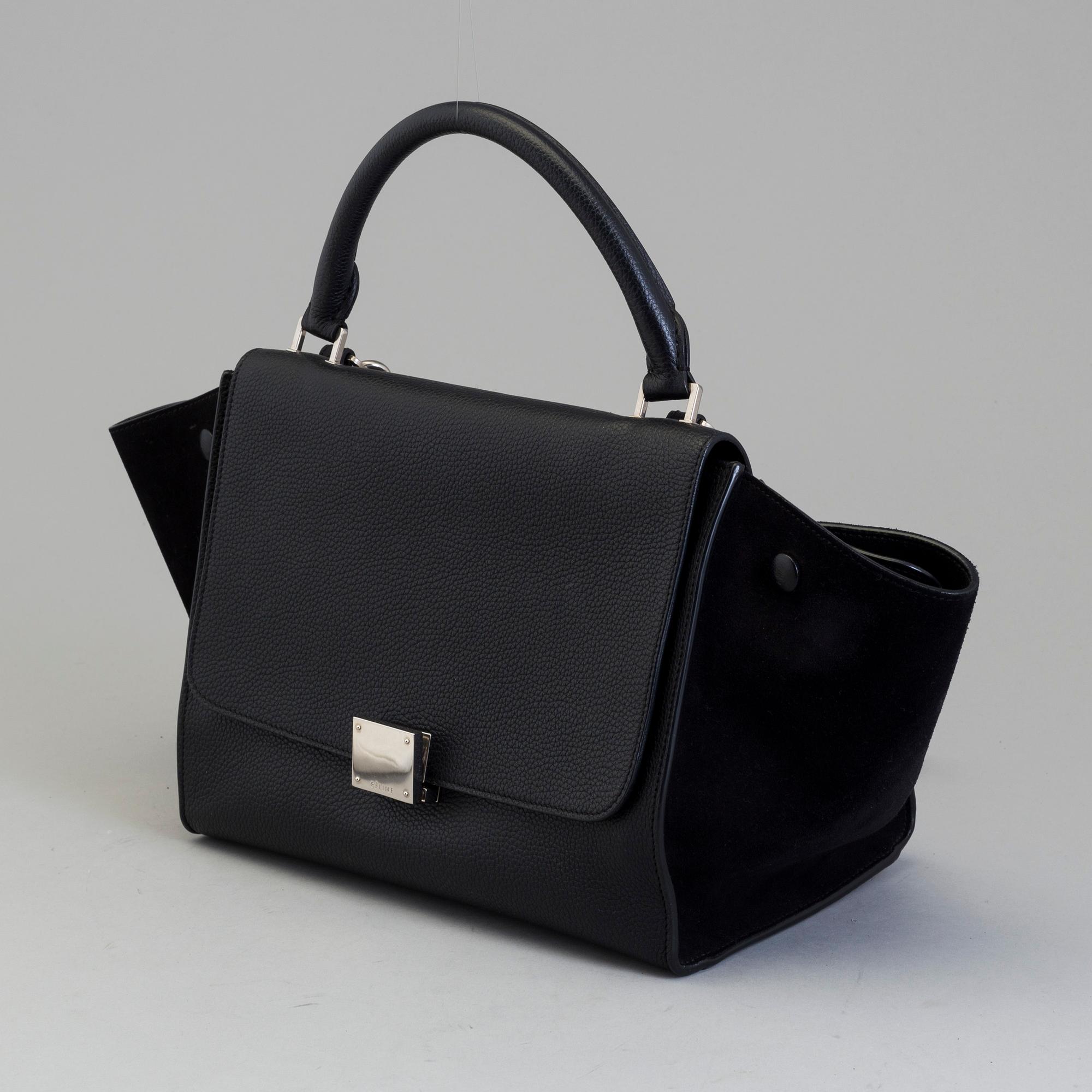 CÉLINE, Small trapeze bag.