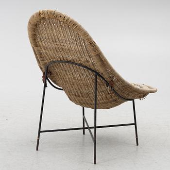 Kerstin Hörlin-Holmquist, An armchair, "Stora Kraal", designed for Nordiska Kompaniet's Triva series in 1952.