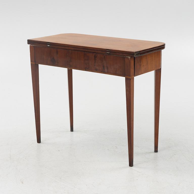 Spelbord, sengustavianskt, 1800-talets början.