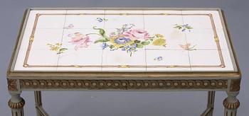 KAKELBORD, gustaviansk stil, 1900-tal.