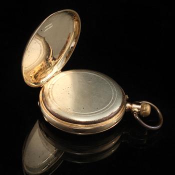 FICKUR, ankarur, 14k guld, omkring sekelskiftet 1800/1900-tal. Vikt 70 g.