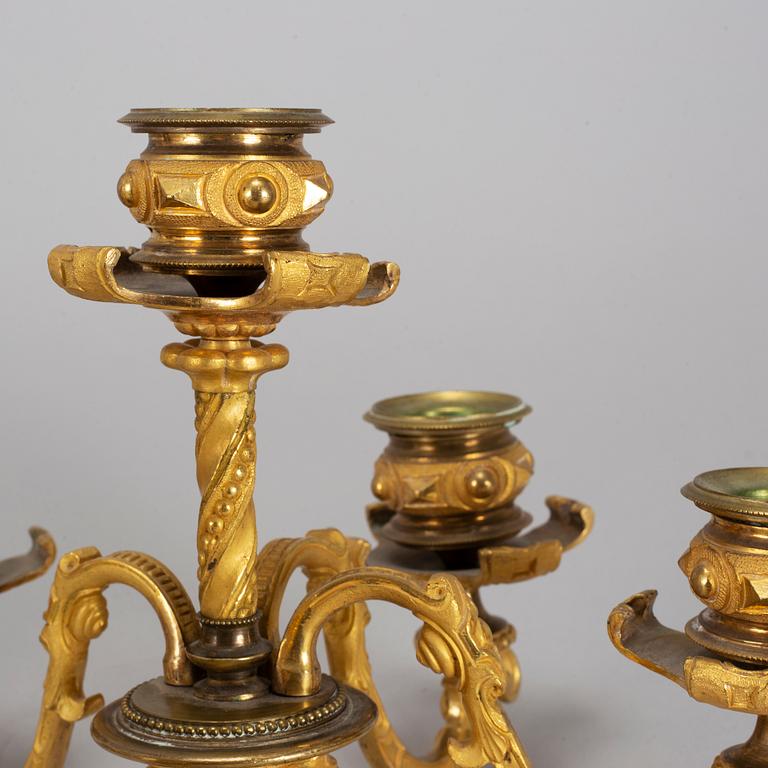 A pair of Empire wall-sconces.