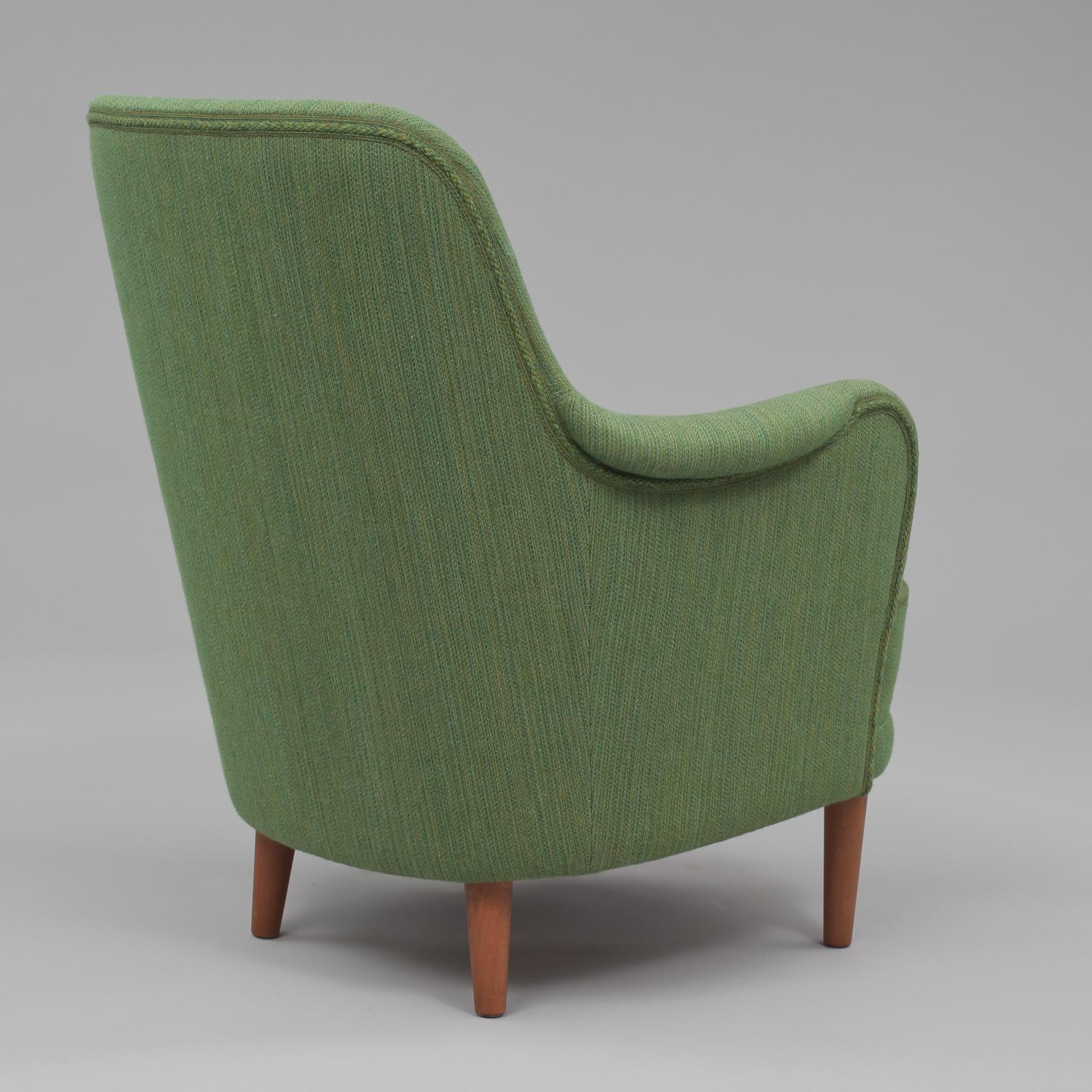 FÅTÖLJ, "Samsas", Carl Malmsten, OH Sjögren Tranås, omkring 1900-talets mitt.