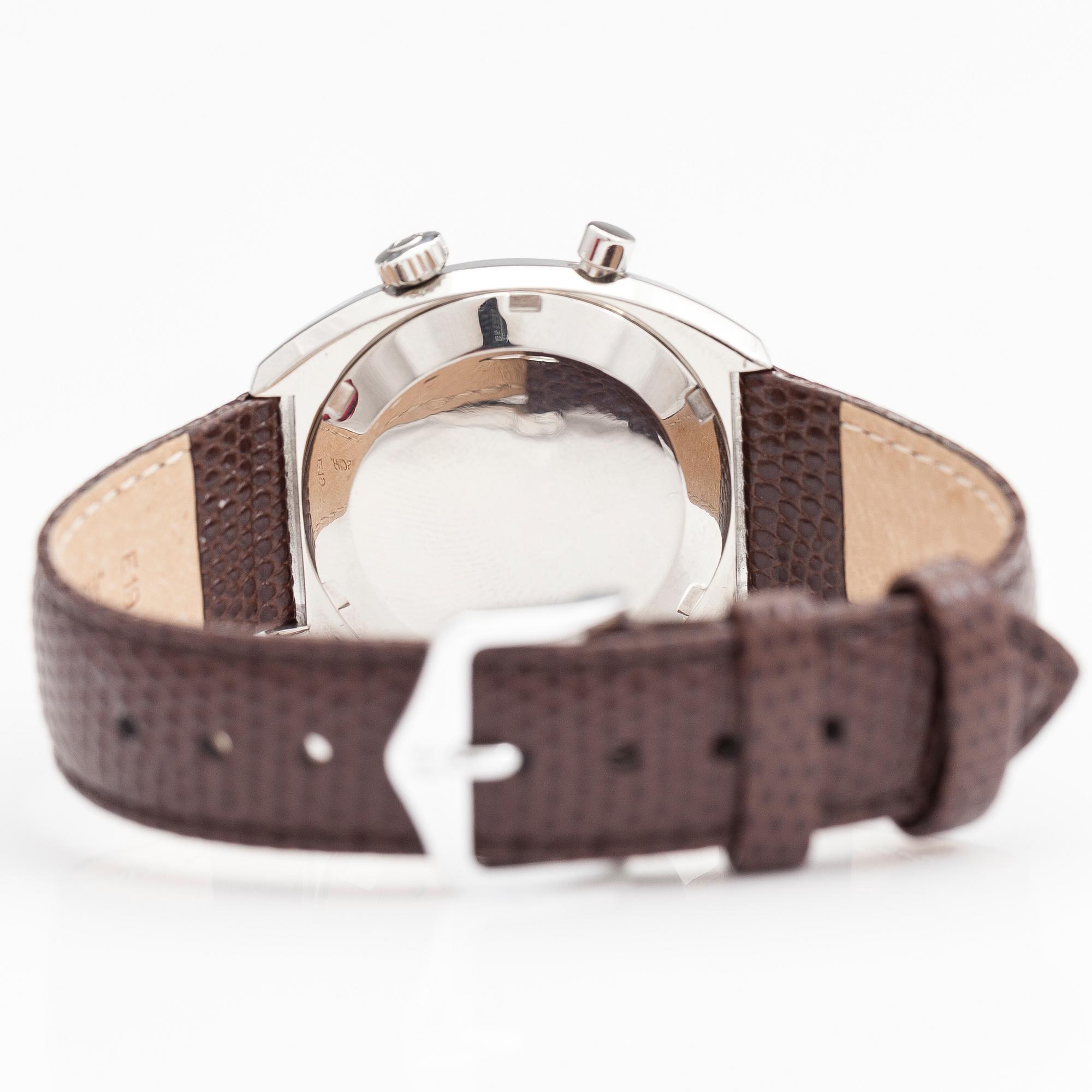 OMEGA, Geneve, Chronostop, rannekello, 34 mm.