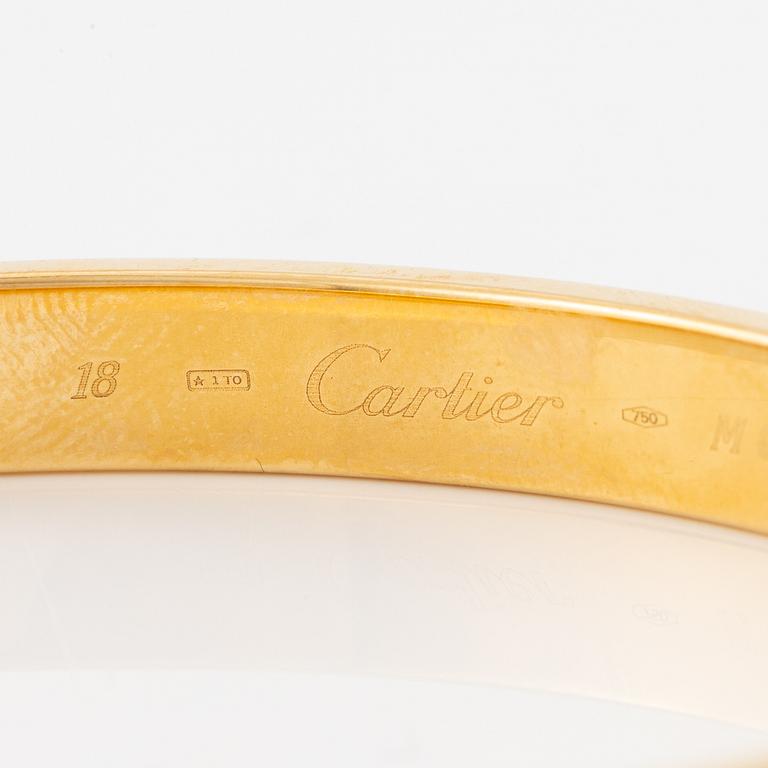 A Cartier bracelet "Love" 18K gold.