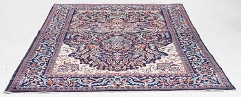 Carpet, Ghom, 210 x 140 cm.