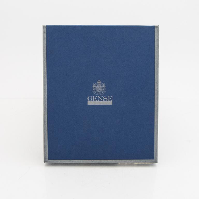 A Swedish 20th century set of 45 pcs of silver cutlery mark of Gense Eskilstuna 1999 total weight 2854 grams.
