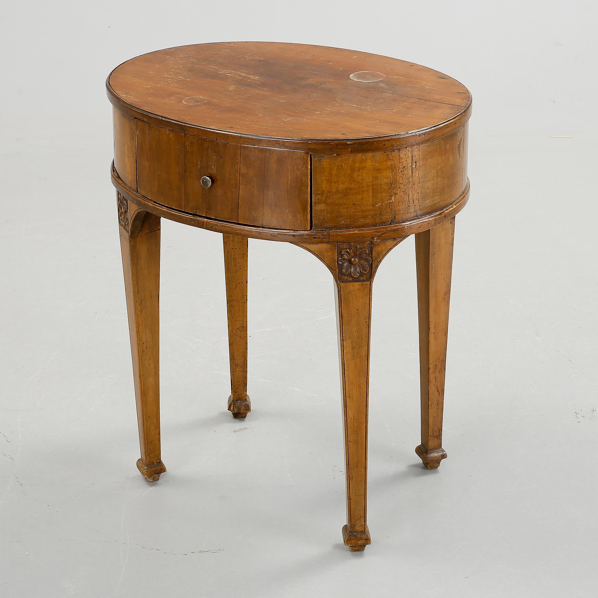 BORD, Nordeuropa, omkring år 1800.