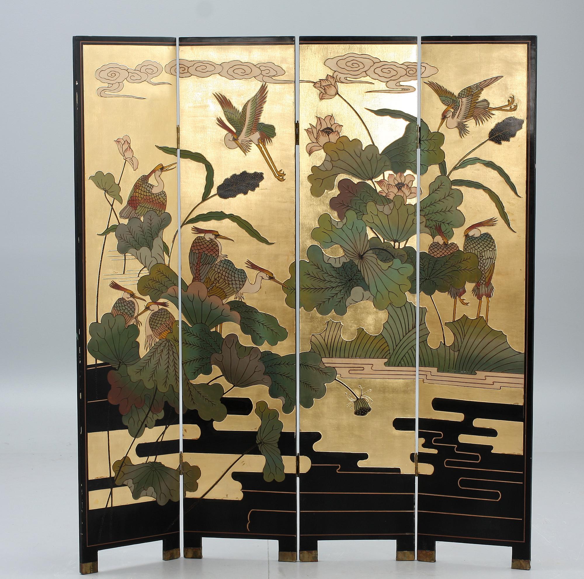 VIKSKÄRM, Kina. 1900-tal.