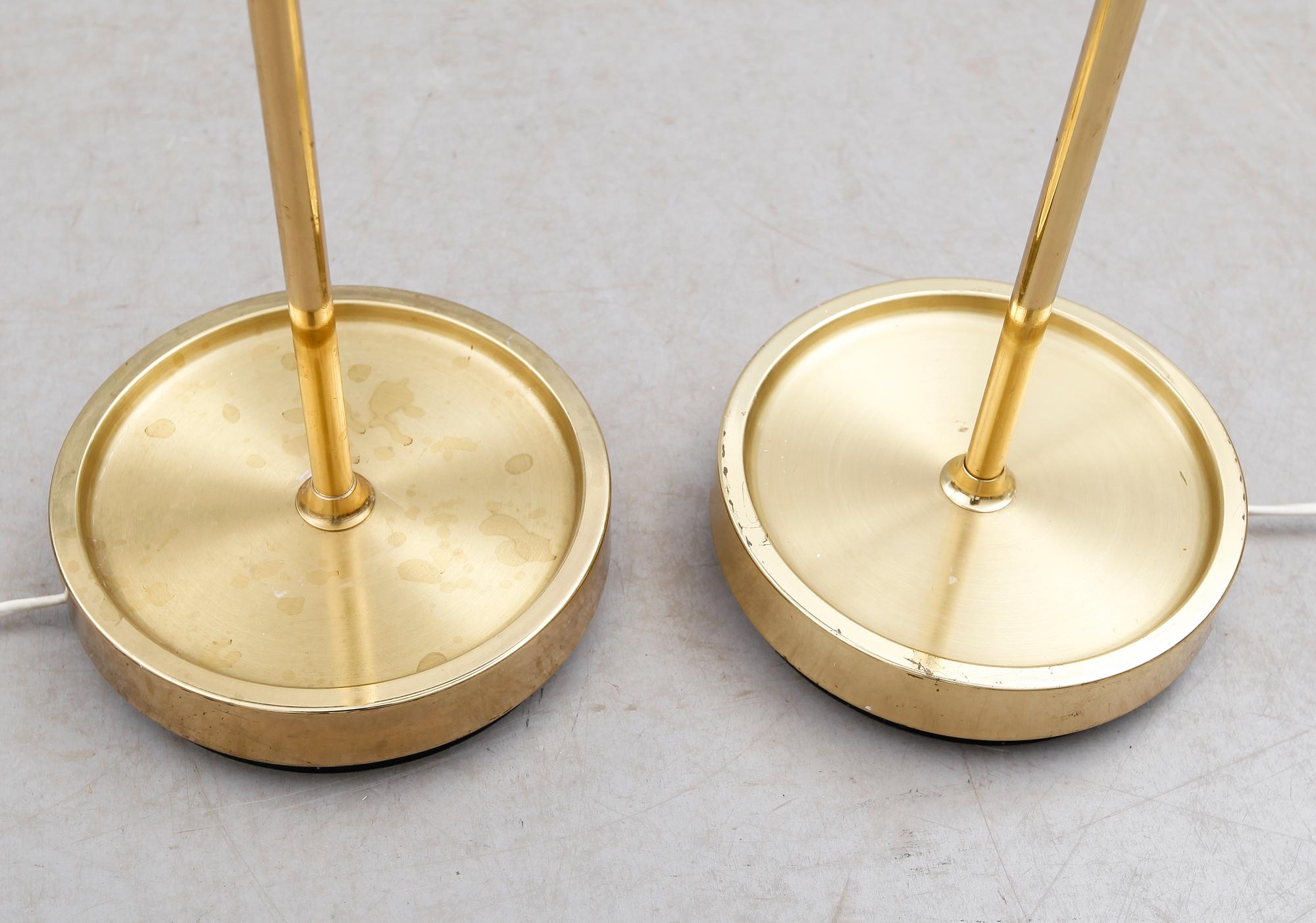 GOLVLAMPOR, 1 par, Fagerhult, 1900-talets andra hälft.