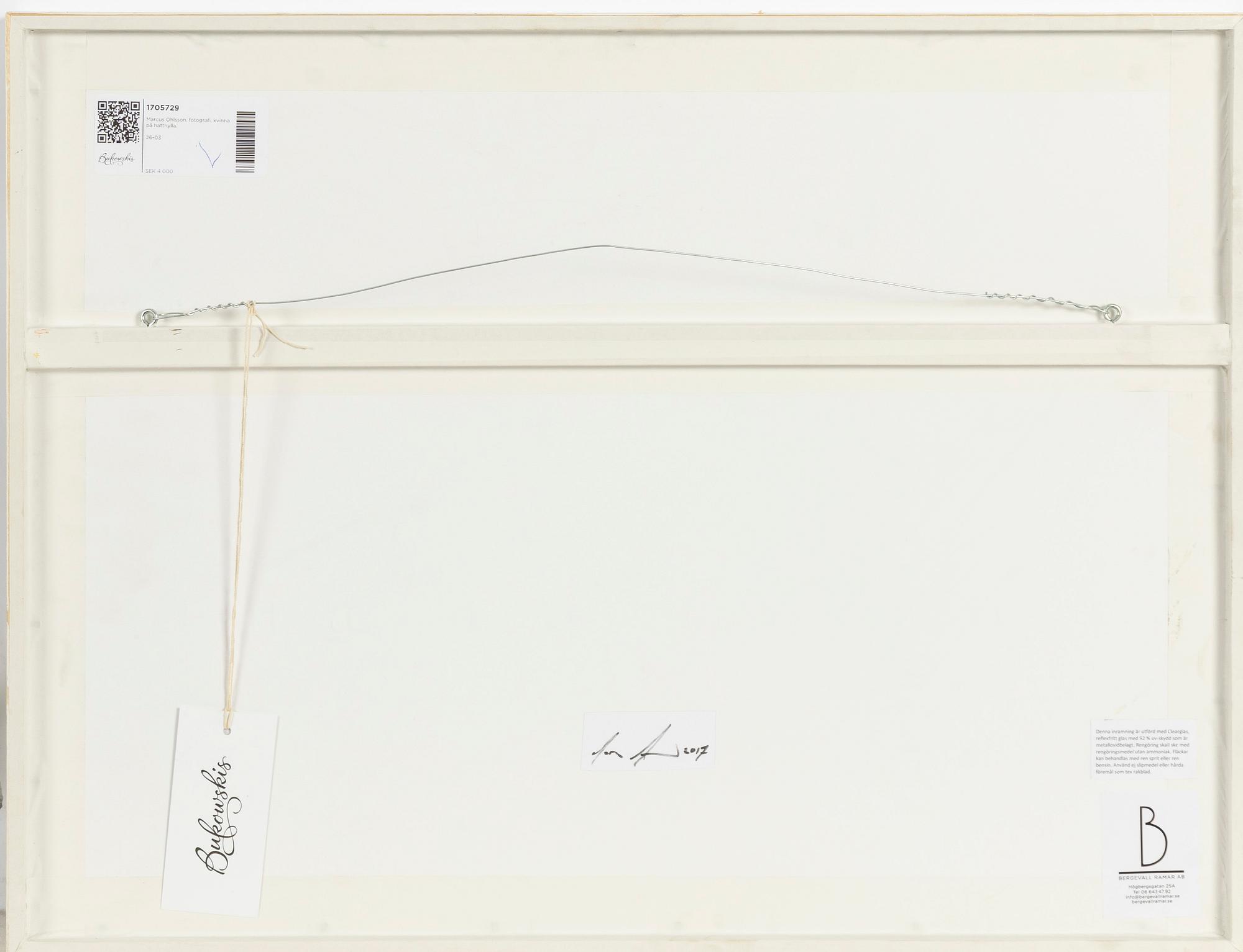 Marcus Ohlsson, Untitled.