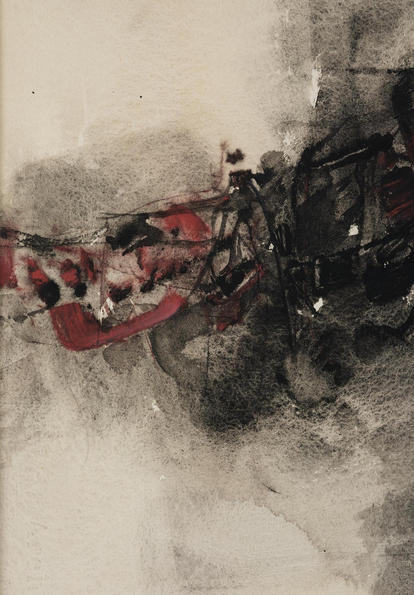Chu Teh-Chun, "Composition No. 121".